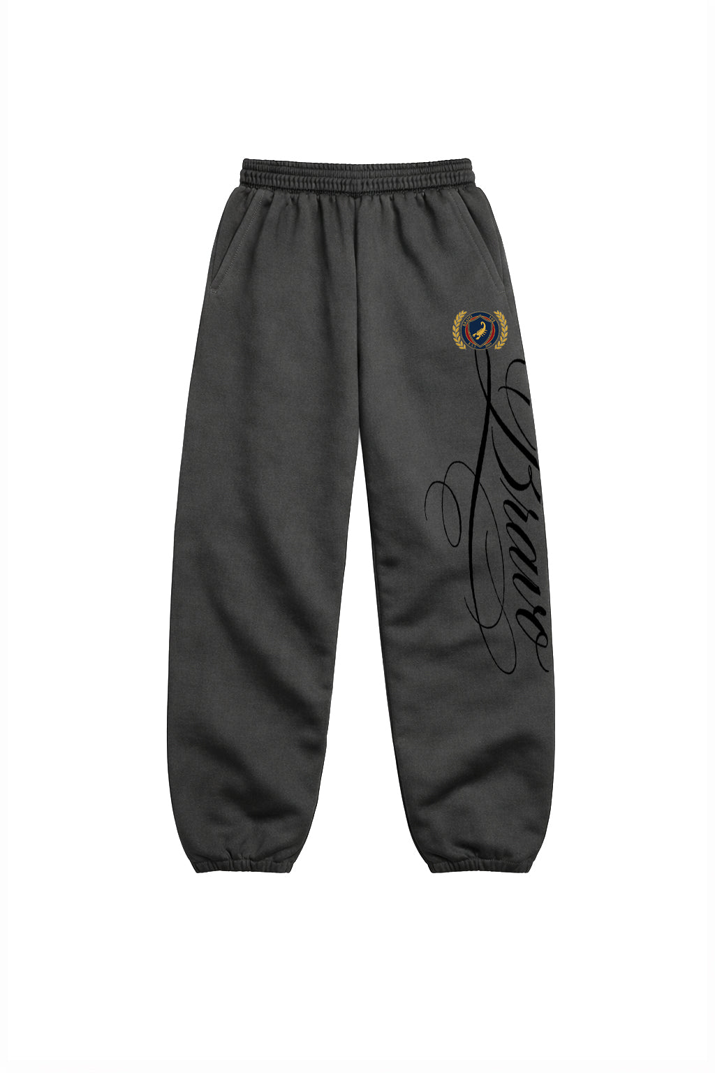 Cursive sweatpants