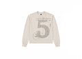 Ivory BRAVO 105 script graphic long sleeve tee